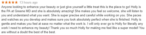 Google Review  Holly