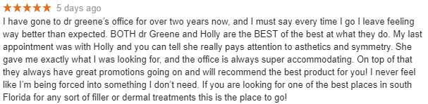 Holly Google Review
